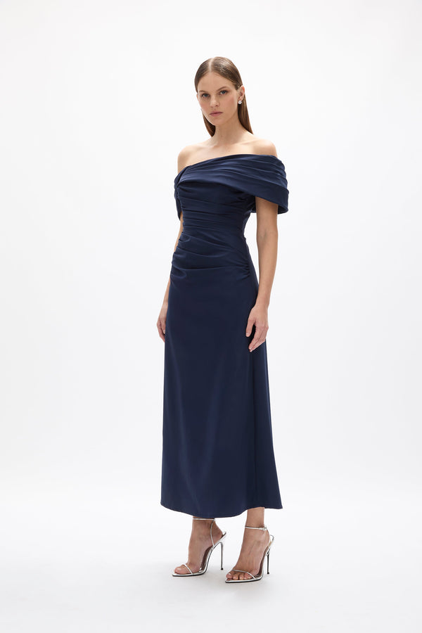 Rachel Gilbert Gale Dress Navy | Shop Rachel Gilbert Online – Rachel Gilbert US