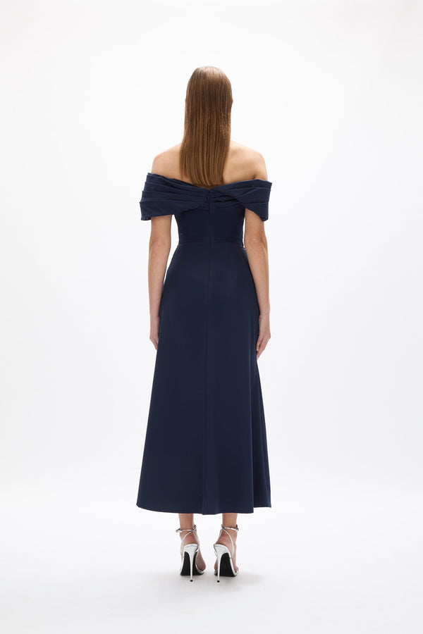 Rachel Gilbert Gale Dress Navy | Shop Rachel Gilbert Online – Rachel Gilbert US