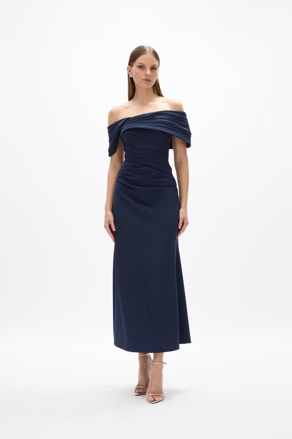 rachel gilbert Gale Dress Navy | Shop Rachel Gilbert Online – Rachel Gilbert US