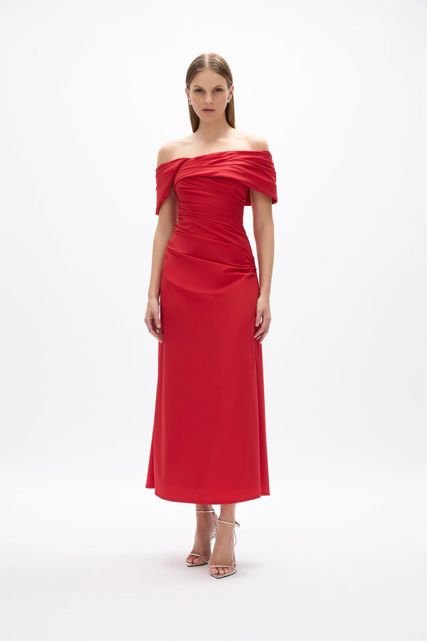 rachel gilbert Gale Dress Red | Shop Rachel Gilbert Online – Rachel Gilbert US