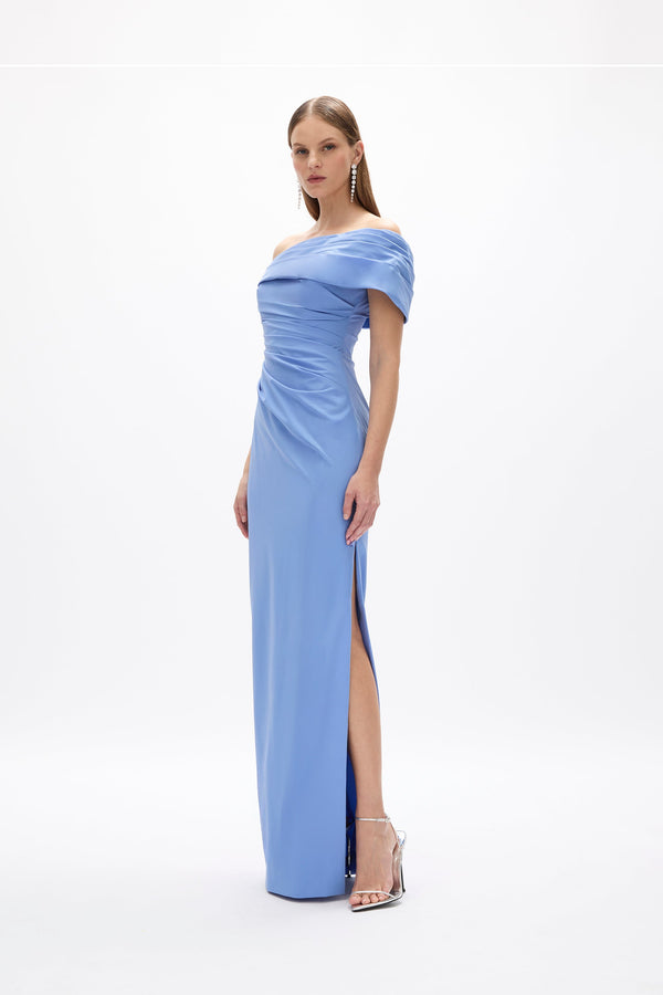 Rachel Gilbert Gale Gown Blue | Shop Rachel Gilbert Online – Rachel Gilbert US