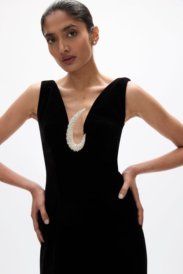 Rachel Gilbert Hattie Gown Black | Shop Rachel Gilbert Online – Rachel Gilbert US