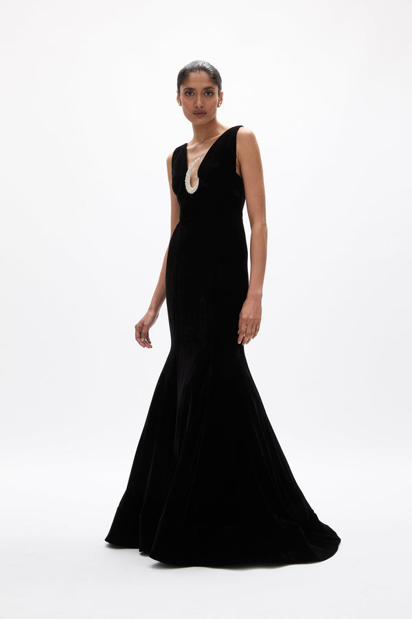 Rachel Gilbert Hattie Gown Black | Shop Rachel Gilbert Online – Rachel Gilbert US
