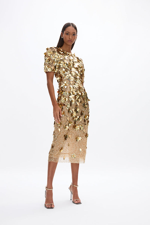 rachel gilbert Hugo Dress Gold | Shop Rachel Gilbert Online – Rachel Gilbert US
