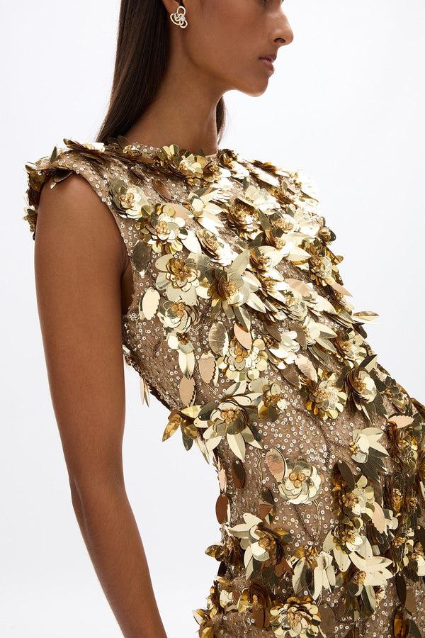 Rachel Gilbert Hugo Gown Gold | Shop Rachel Gilbert Online – Rachel Gilbert US