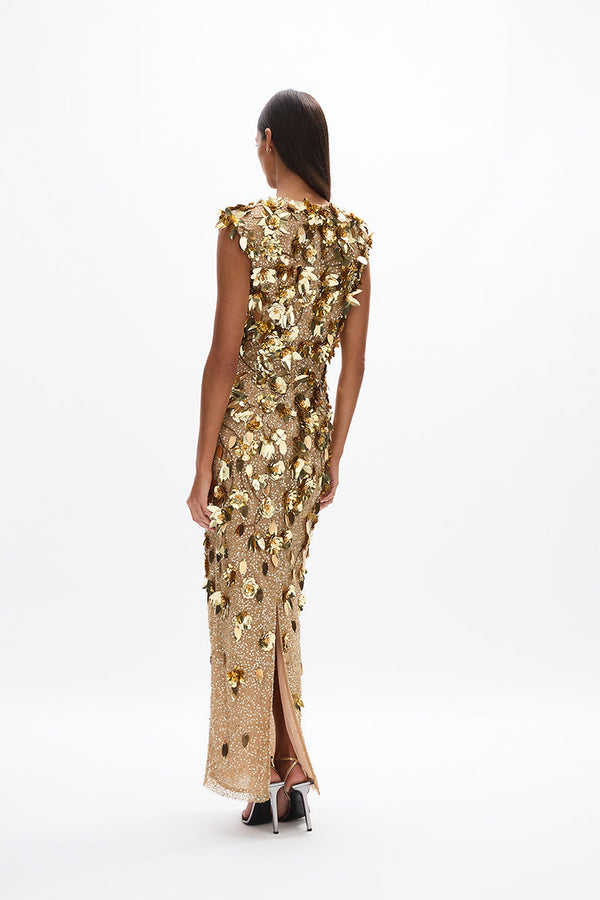 Rachel Gilbert Hugo Gown Gold | Shop Rachel Gilbert Online – Rachel Gilbert US
