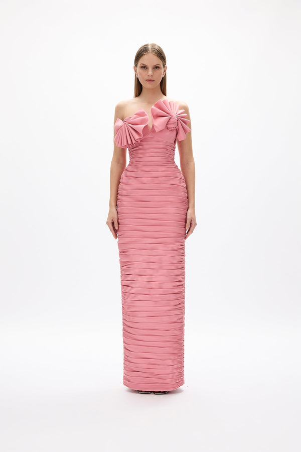 rachel gilbert Jensen Gown Peony | Shop Rachel Gilbert Online – Rachel Gilbert US
