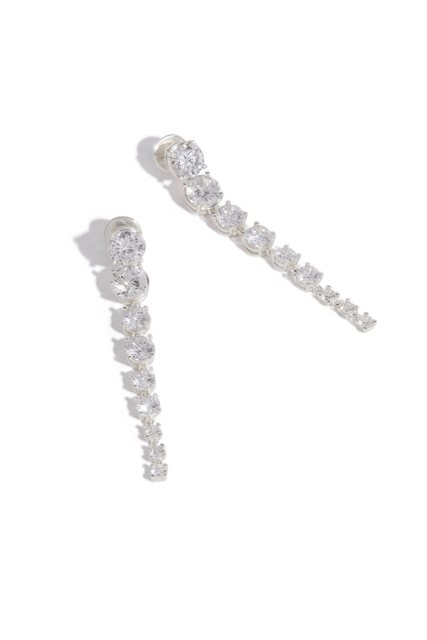 Rachel Gilbert Jett Earring Silver | Shop Rachel Gilbert Online – Rachel Gilbert US