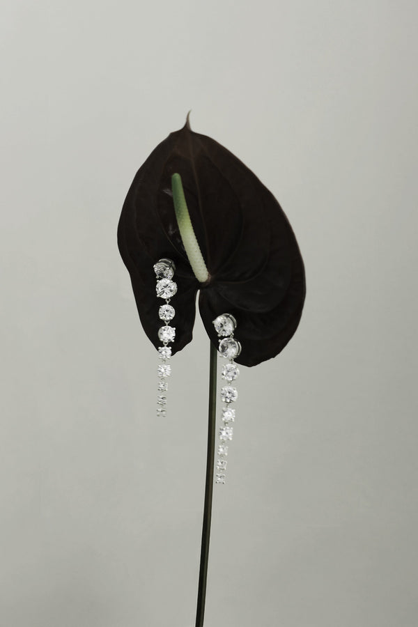 Rachel Gilbert Jett Earring Silver | Shop Rachel Gilbert Online – Rachel Gilbert US