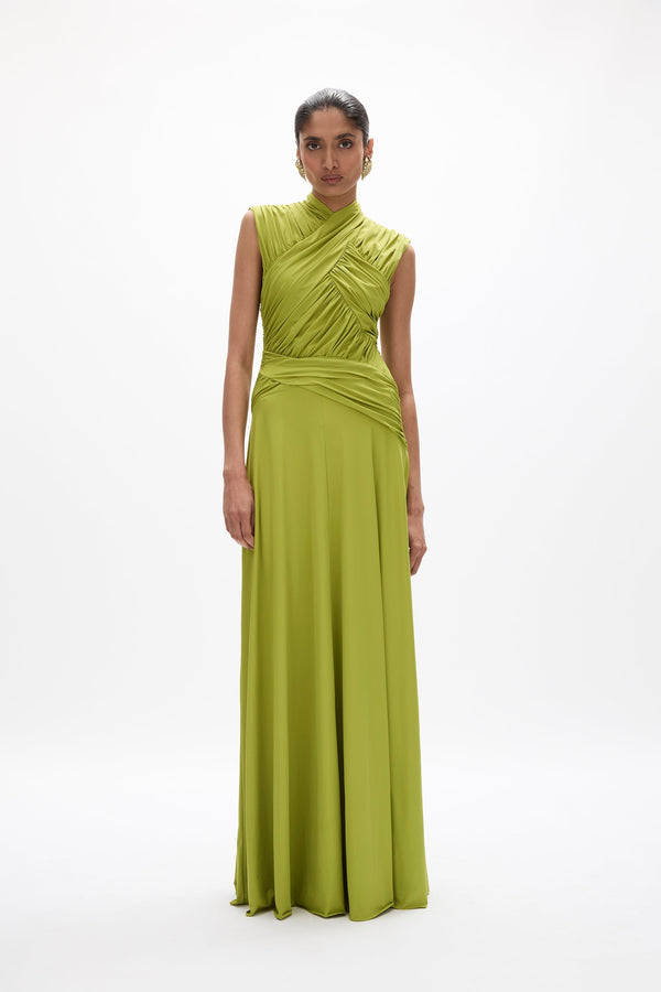 rachel gilbert Juniper Gown Apple | Shop Rachel Gilbert Online – Rachel Gilbert US