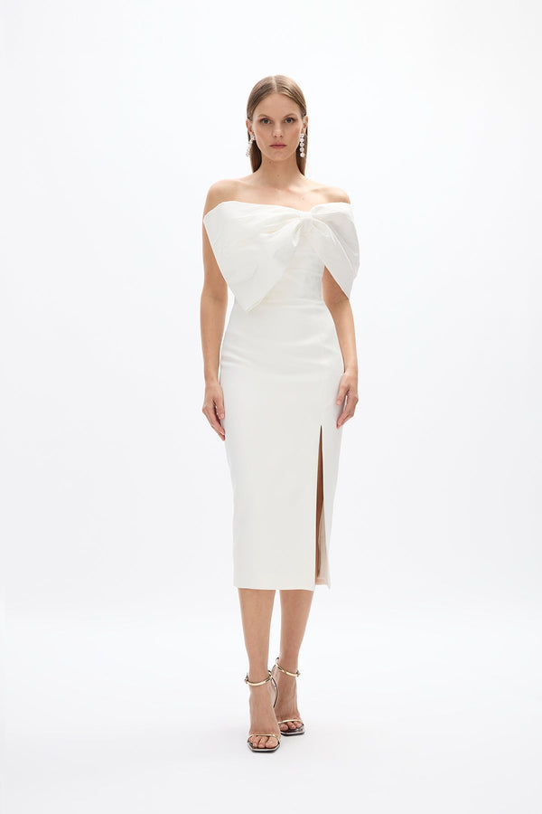 rachel gilbert Kace Dress in Ivory | Shop Rachel Gilbert Online – Rachel Gilbert US