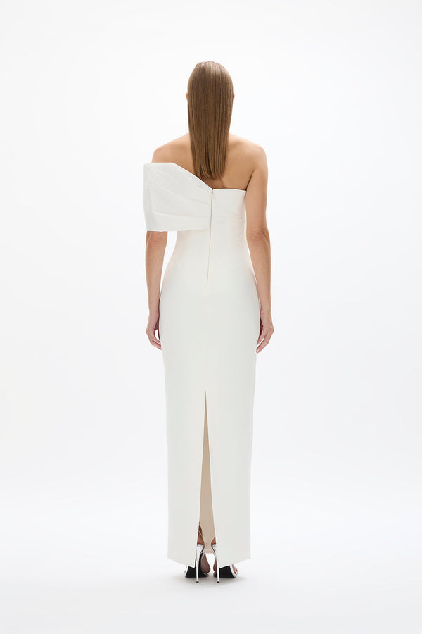 Rachel Gilbert Kace Gown In Ivory | Shop Rachel Gilbert Online – Rachel Gilbert US