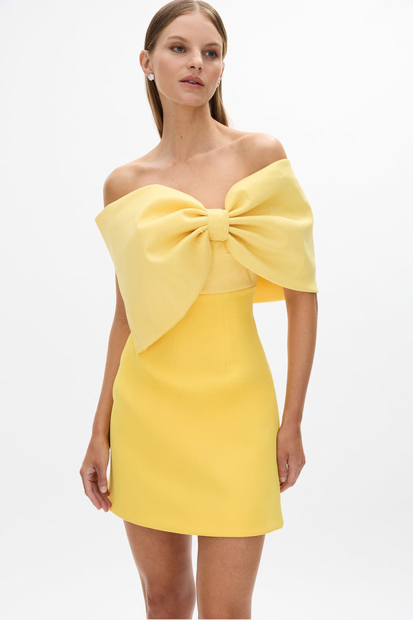 Rachel Gilbert Kace Mini Dress Gold | Shop Rachel Gilbert Online – Rachel Gilbert US