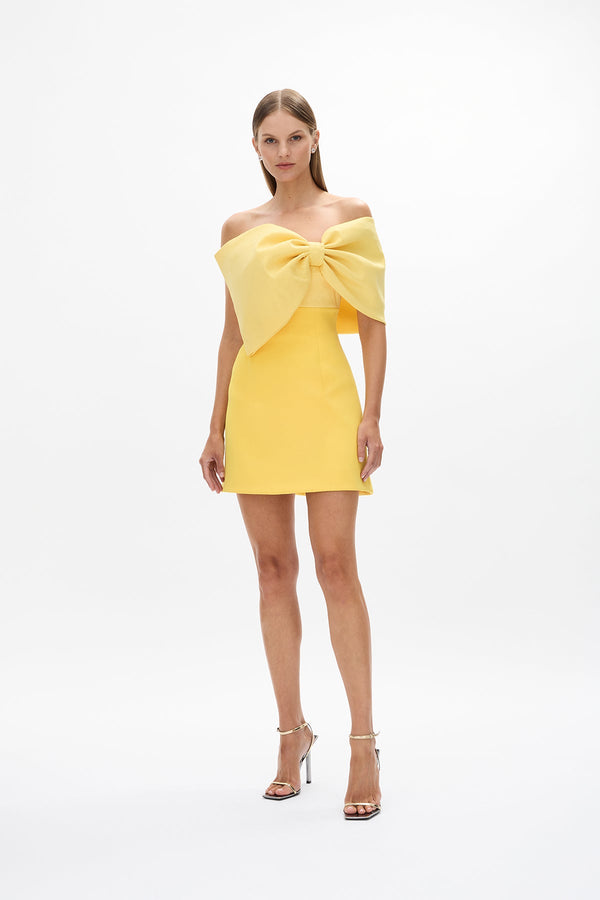 Rachel Gilbert Kace Mini Dress Gold | Shop Rachel Gilbert Online – Rachel Gilbert US