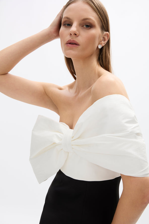 Rachel Gilbert Kace Mini In Black/Ivory | Shop Rachel Gilbert Online – Rachel Gilbert US