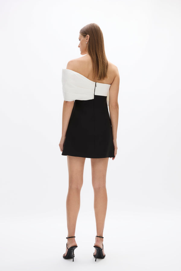 Rachel Gilbert Kace Mini In Black/Ivory | Shop Rachel Gilbert Online – Rachel Gilbert US