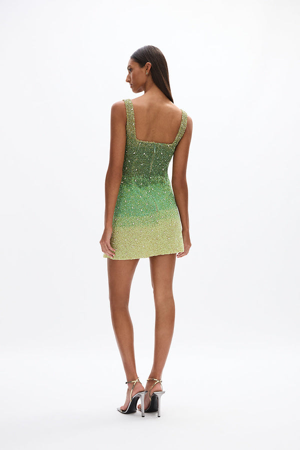 Rachel Gilbert Kaito Mini Green Ombre | Shop Rachel Gilbert Online – Rachel Gilbert US