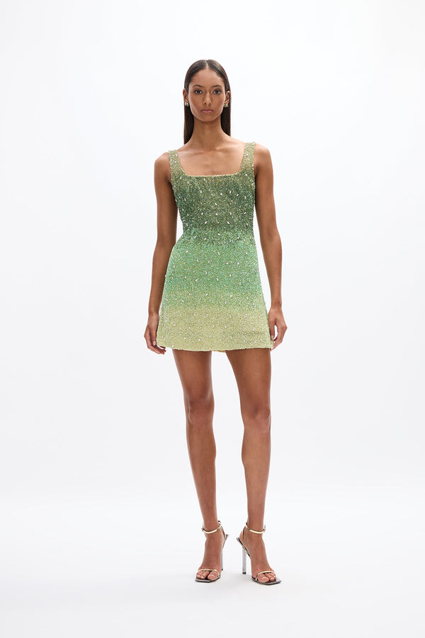rachel gilbert Kaito Mini Green Ombre | Shop Rachel Gilbert Online – Rachel Gilbert US