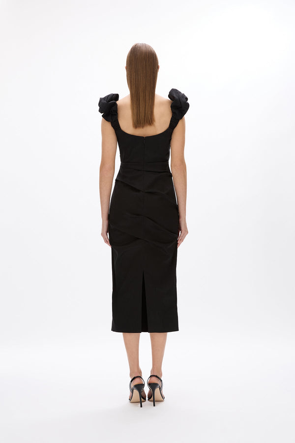 Rachel Gilbert Kalina Dress In Black | Shop Rachel Gilbert Online – Rachel Gilbert US