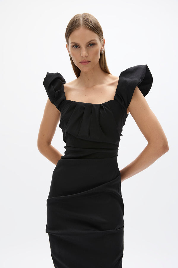 Rachel Gilbert Kalina Gown Black | Shop Rachel Gilbert Online – Rachel Gilbert US
