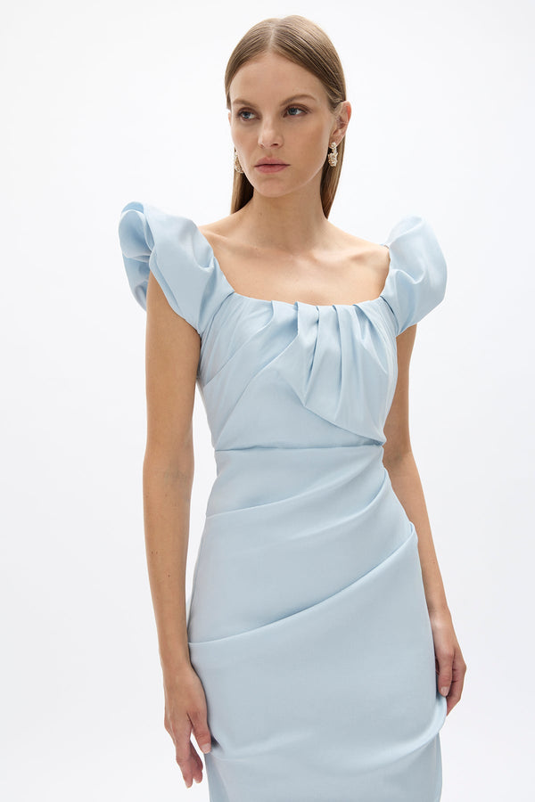 Rachel Gilbert Kalina Gown Ice | Shop Rachel Gilbert Online – Rachel Gilbert US