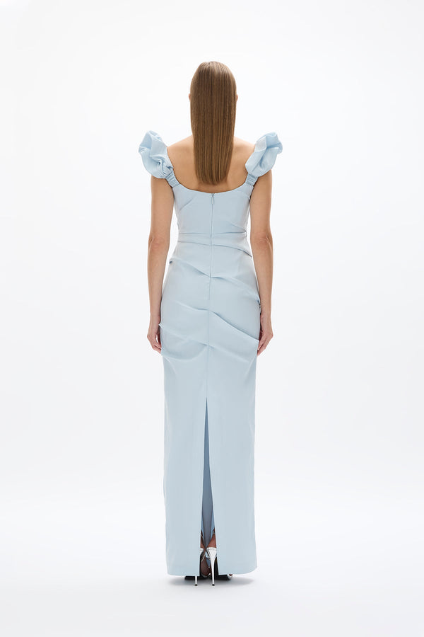 Rachel Gilbert Kalina Gown Ice | Shop Rachel Gilbert Online – Rachel Gilbert US