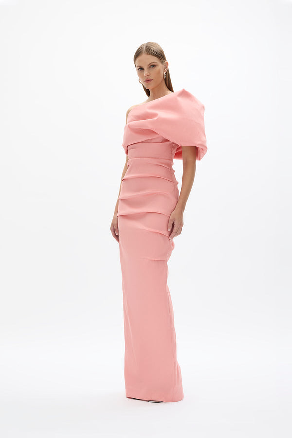 Rachel Gilbert Kat Gown Blush | Shop Rachel Gilbert Online – Rachel Gilbert US