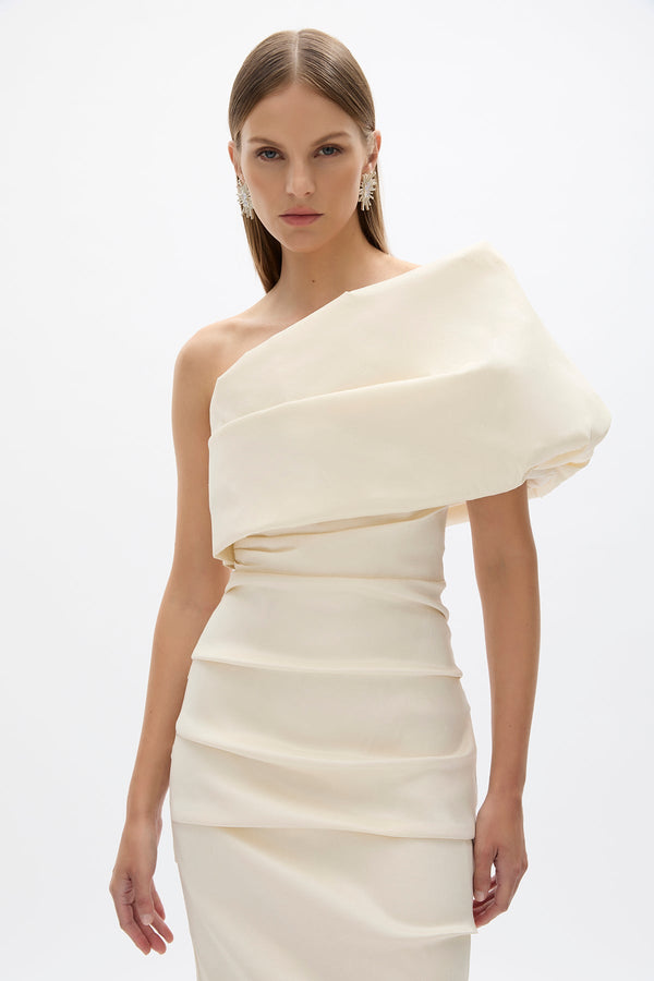 Rachel Gilbert Kat Gown Coconut | Shop Rachel Gilbert Online – Rachel Gilbert US