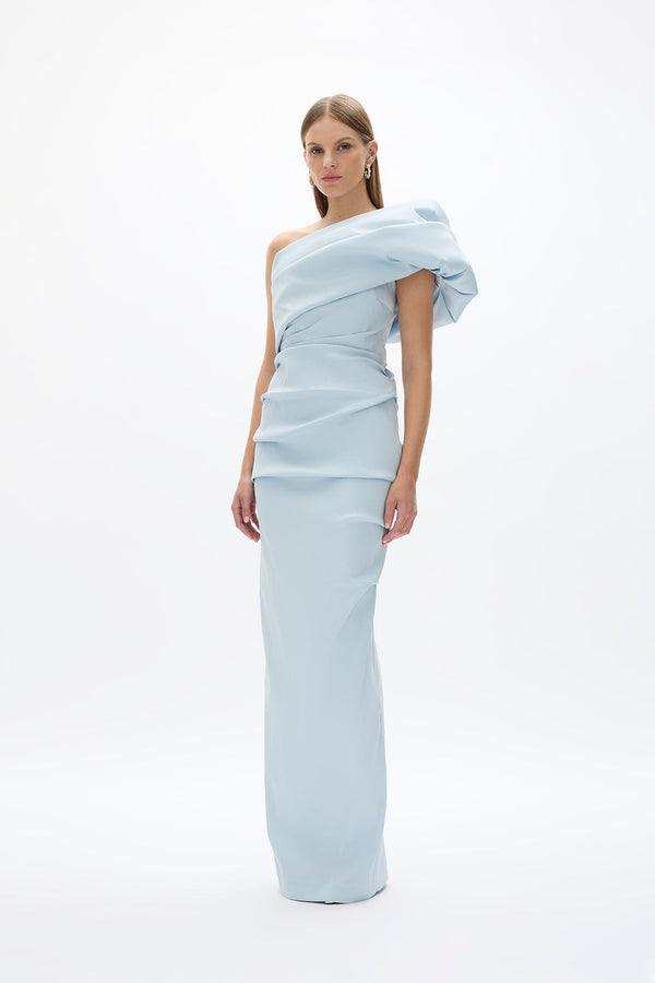 Rachel Gilbert Kat Gown Ice | Shop Rachel Gilbert Online – Rachel Gilbert US