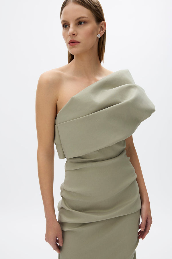 Rachel Gilbert Kat Gown Sage | Shop Rachel Gilbert Online – Rachel Gilbert US