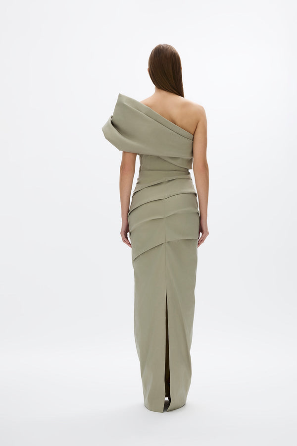 Rachel Gilbert Kat Gown Sage | Shop Rachel Gilbert Online – Rachel Gilbert US