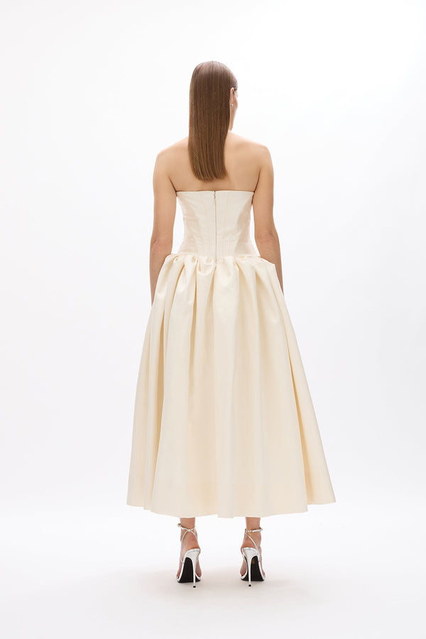 Rachel Gilbert Kenny Gown Ivory | Shop Rachel Gilbert Online – Rachel Gilbert US