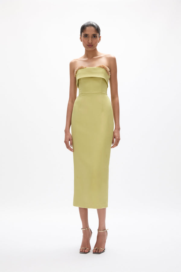 rachel gilbert Laira Corset Dress Apple | Shop Rachel Gilbert Online – Rachel Gilbert US