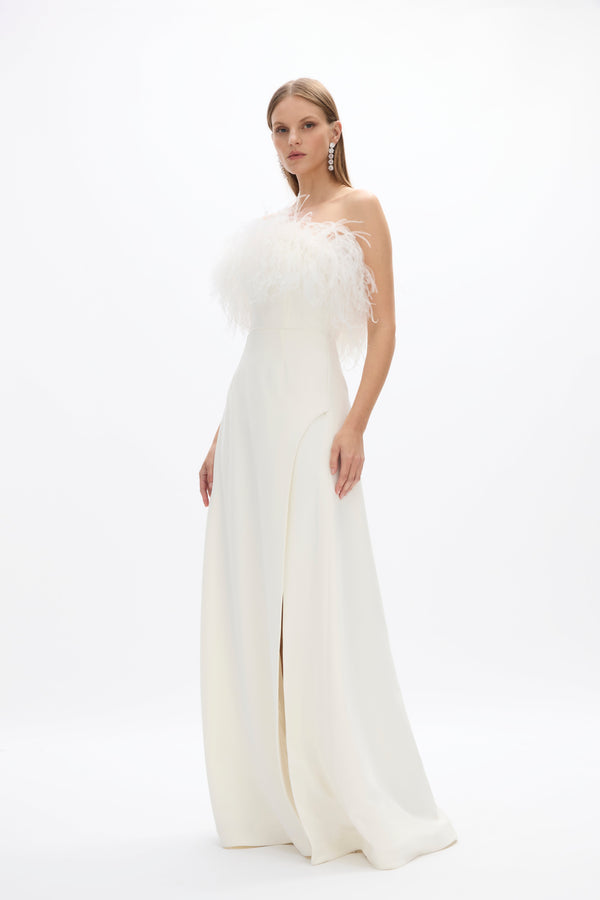 Rachel Gilbert Link Gown Ivory | Shop Rachel Gilbert Online – Rachel Gilbert US