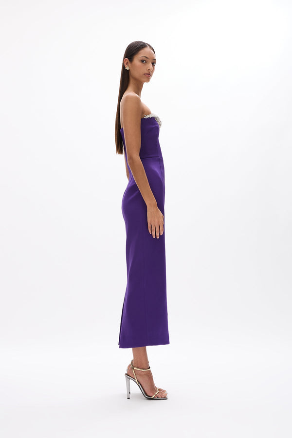 Rachel Gilbert Lorna Dress Purple | Shop Rachel Gilbert Online – Rachel Gilbert US