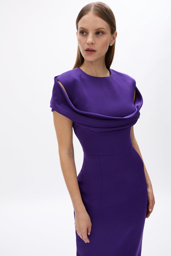 Rachel Gilbert Lorna Gown Purple | Shop Rachel Gilbert Online – Rachel Gilbert US