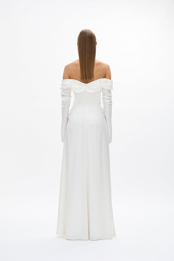 Rachel Gilbert Lucien Sleeve Gown – Rachel Gilbert US