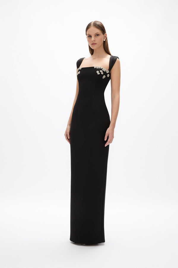 Rachel Gilbert Malia Gown Black | Shop Rachel Gilbert Online – Rachel Gilbert US