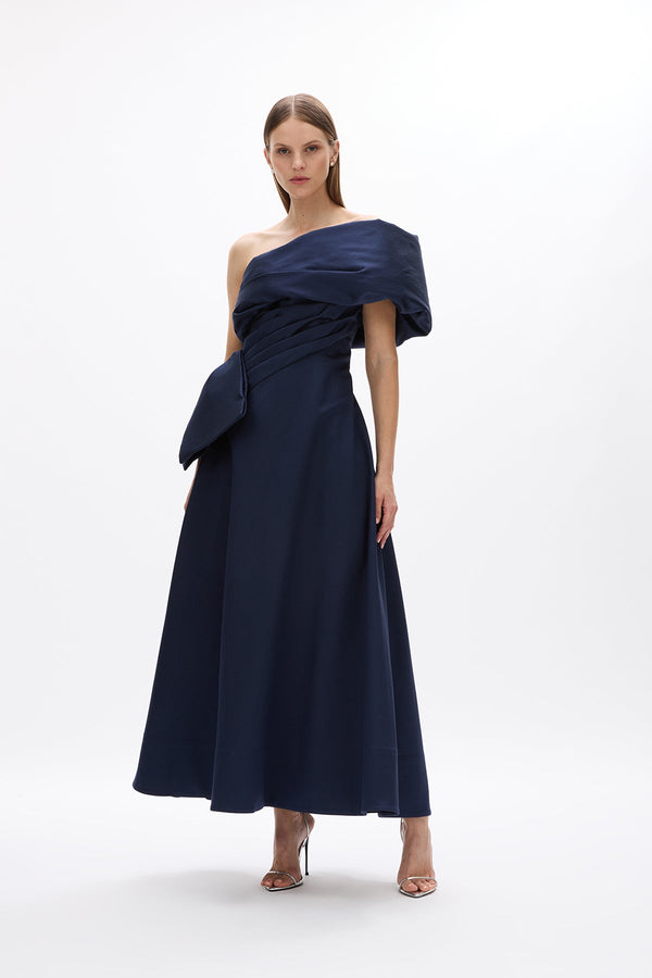 rachel gilbert Marlo Dress Navy | Shop Rachel Gilbert Online – Rachel Gilbert US
