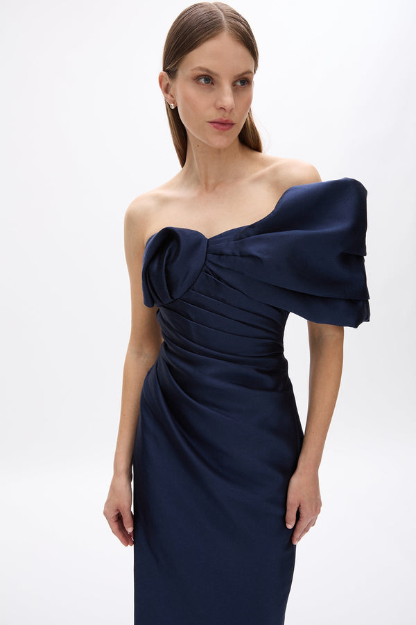 Rachel Gilbert Marlo Gown Navy | Shop Rachel Gilbert Online – Rachel Gilbert US