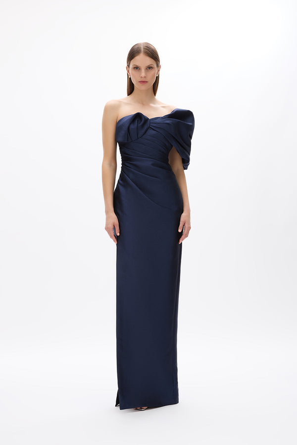 rachel gilbert Marlo Gown Navy | Shop Rachel Gilbert Online – Rachel Gilbert US