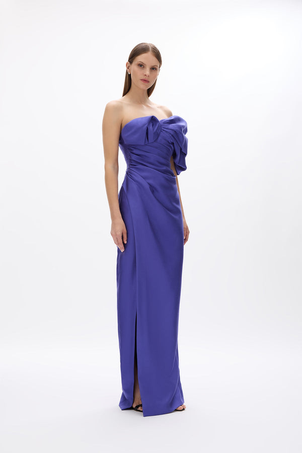 Rachel Gilbert Marlo Gown Purple | Shop Rachel Gilbert Online – Rachel Gilbert US