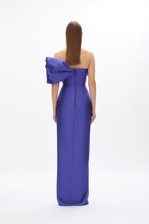 Rachel Gilbert Marlo Gown Purple | Shop Rachel Gilbert Online – Rachel Gilbert US