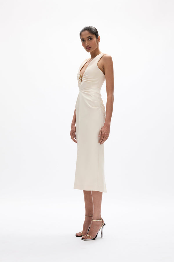 Rachel Gilbert Martina Dress Creme | Shop Rachel Gilbert Online – Rachel Gilbert US