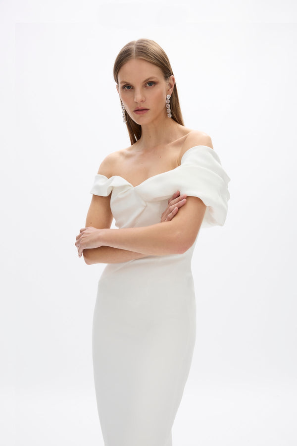 Rachel Gilbert Mattie Dress Ivory | Shop Rachel Gilbert Online – Rachel Gilbert US