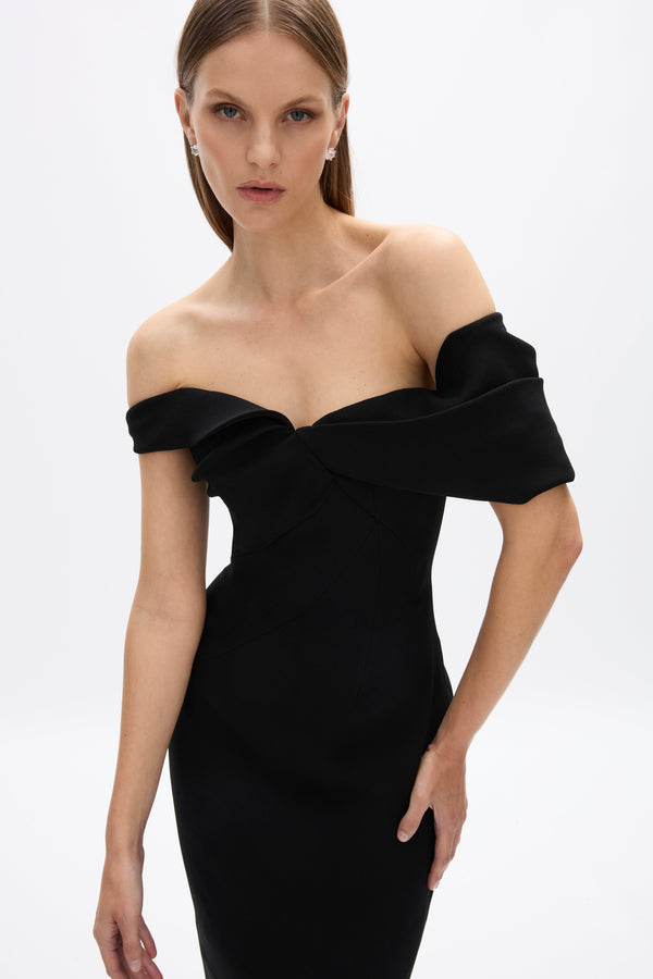 Rachel Gilbert Mattie Gown Black | Shop Rachel Gilbert Online – Rachel Gilbert US