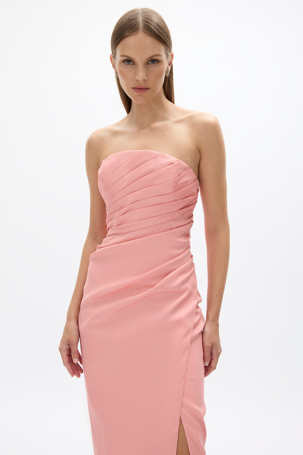Rachel Gilbert Mira Gown Blush | Shop Rachel Gilbert Online – Rachel Gilbert US