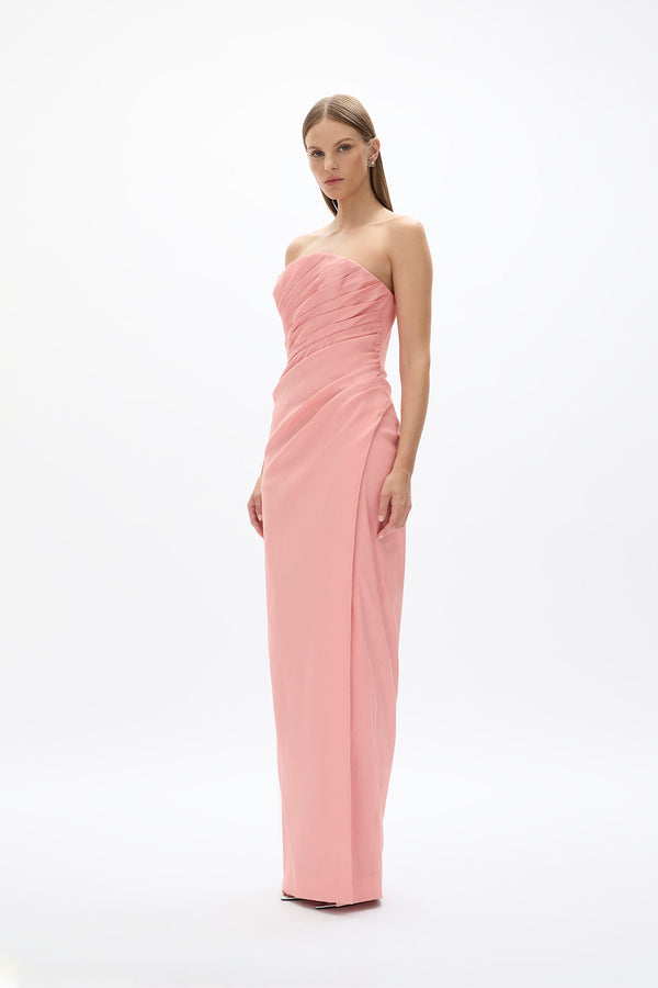 Rachel Gilbert Mira Gown Blush | Shop Rachel Gilbert Online – Rachel Gilbert US