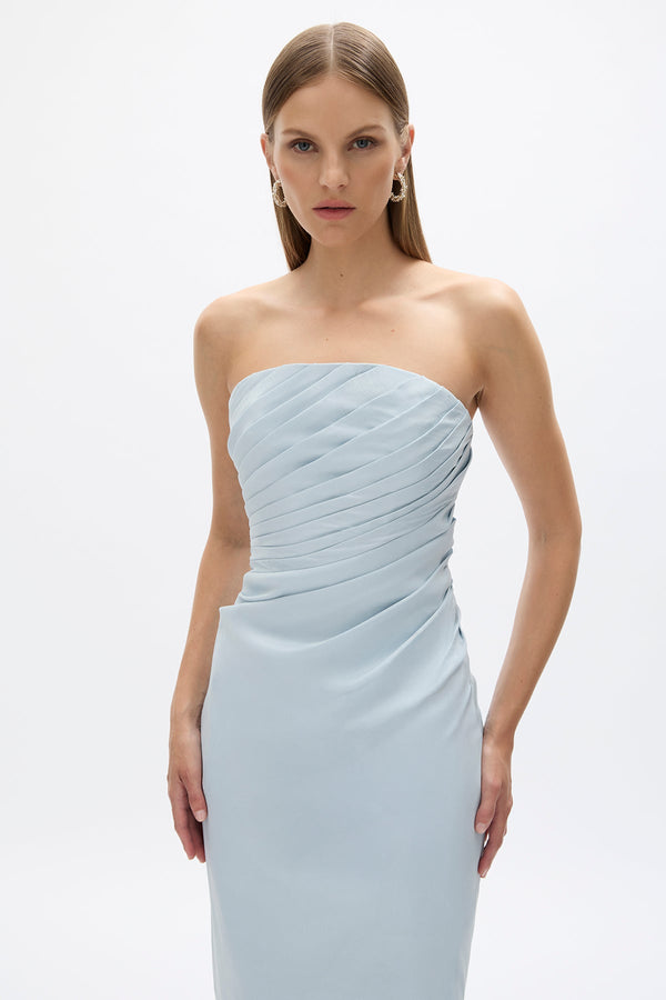Rachel Gilbert Mira Gown Ice | Shop Rachel Gilbert Online – Rachel Gilbert US