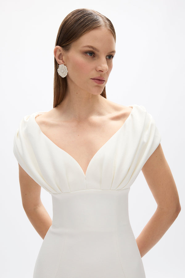 Rachel Gilbert Myra Gown Ivory | Shop Rachel Gilbert Online – Rachel Gilbert US